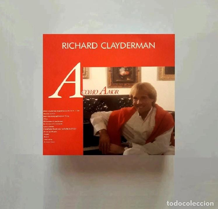 Discos de vinilo: [LP VINILO]. RICHARD CLAYDERMAN. A COMO AMOR.