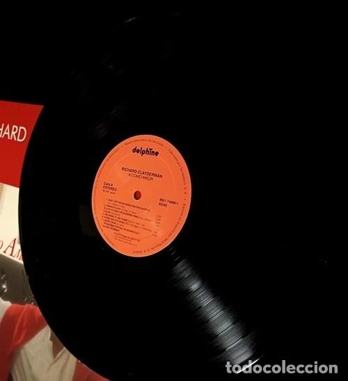 Discos de vinilo: [LP VINILO]. RICHARD CLAYDERMAN. A COMO AMOR. - Foto 2