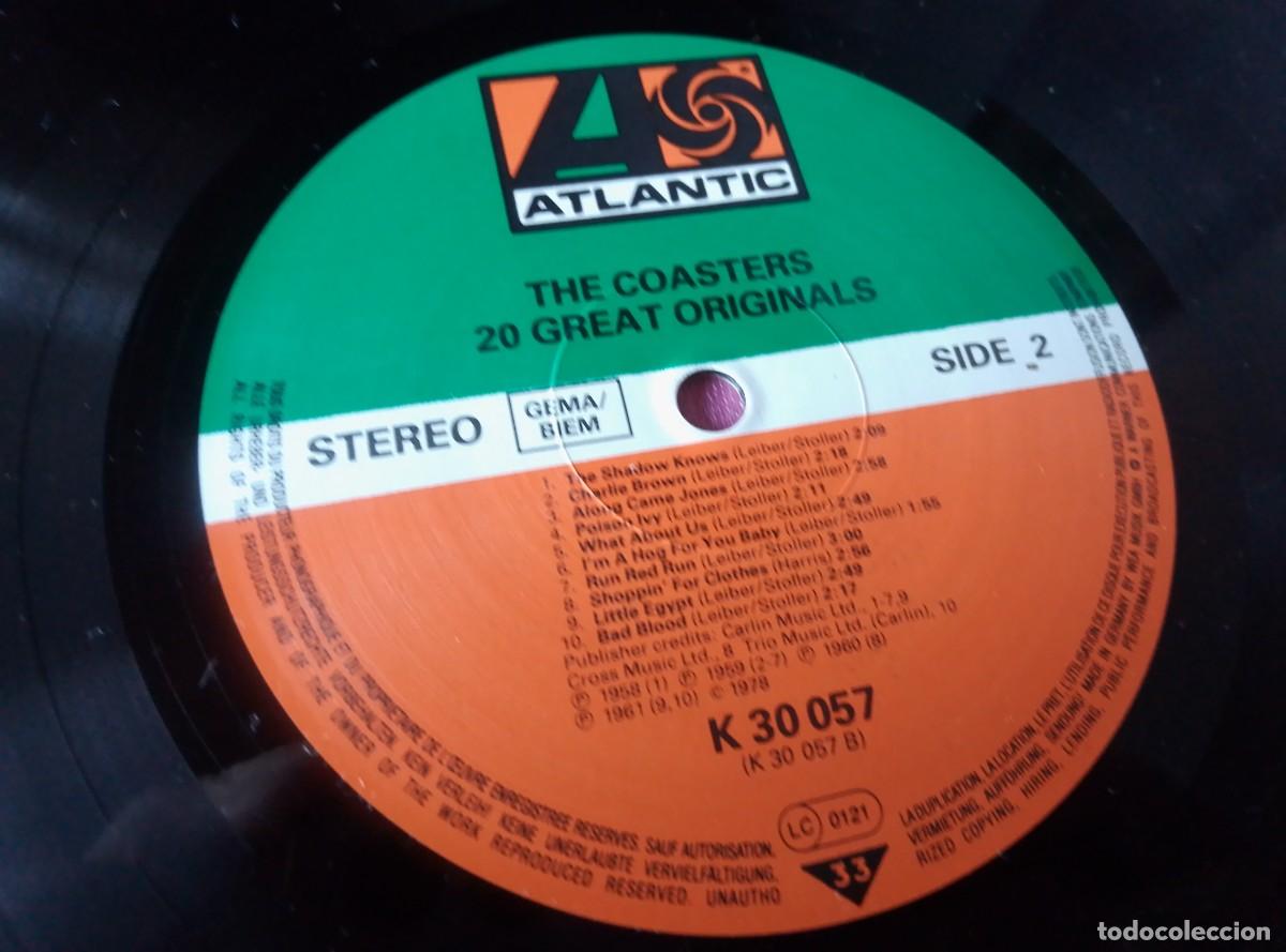 Discos de vinilo: THE COASTERS 1978 LP L32 22 - Foto 3