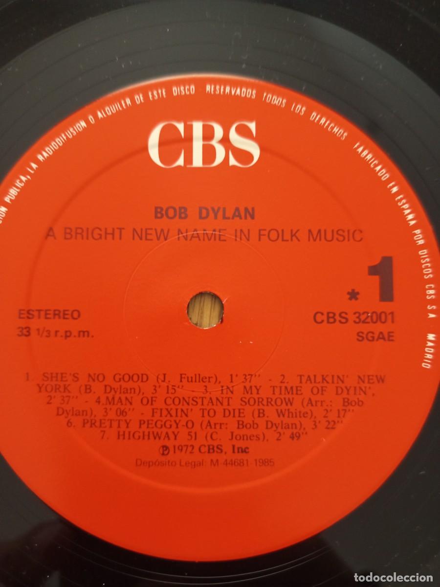 Discos de vinilo: JOYA LP. BOB DYLAN / BB DYLAN / SELLO CBS 32001 / A&Ntilde;O 1972. - Foto 6