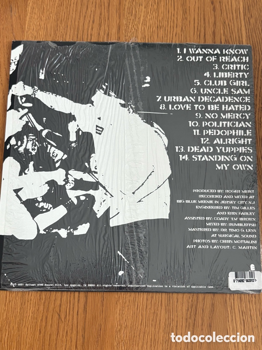 Discos de vinilo: Agnostic Front - Dead Yuppies - LP - Foto 2