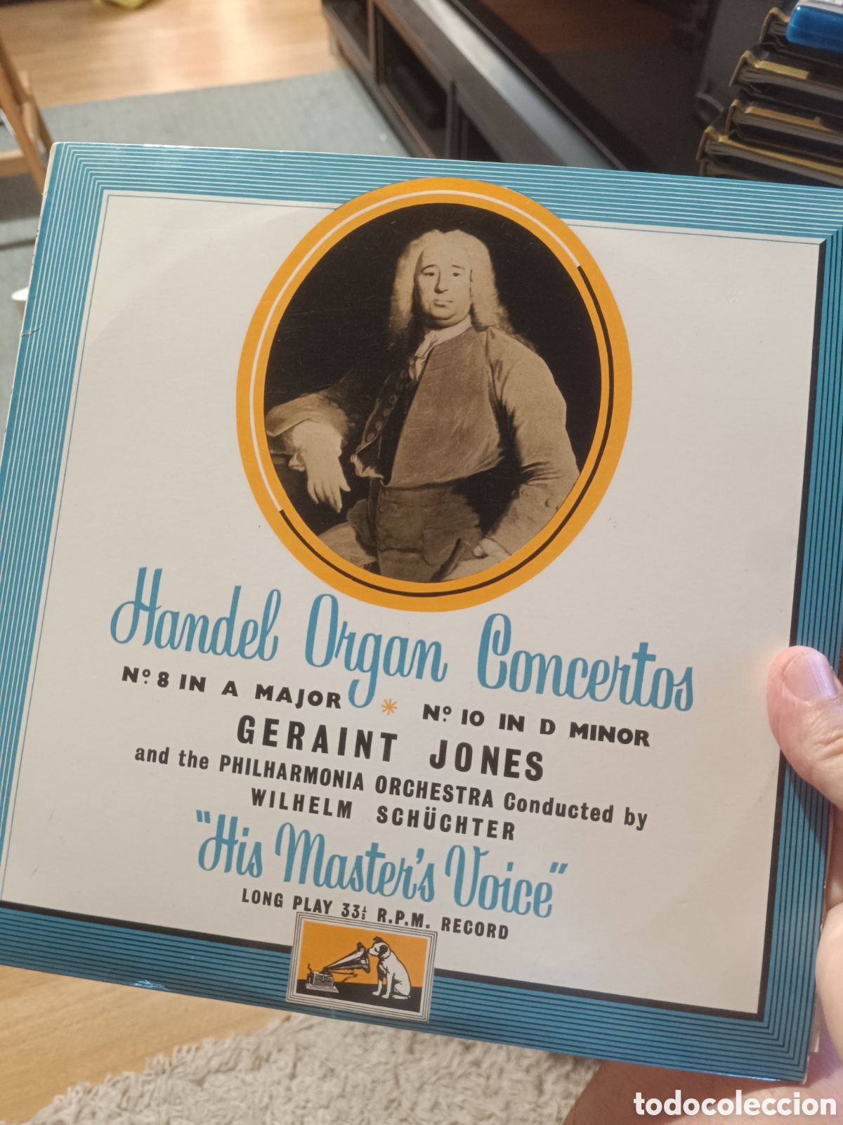 Discos de vinilo: Handel &ndash; Organ Concertos Nos 8 And 16 (10 Pulgadas)