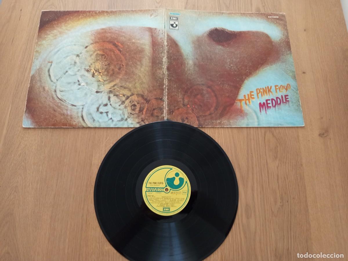 Discos de vinilo: JOYA LP. PINK FLOYD / MEDDLE / SELLO EMI 10C 066 004917 / A&Ntilde;O 1971 / GATEFOLD.