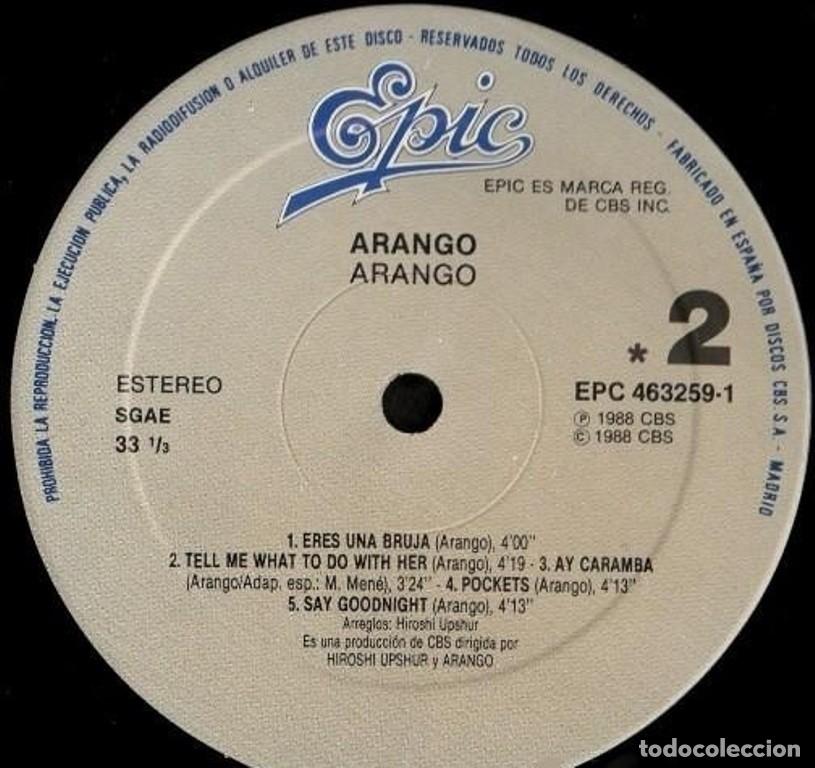 Discos de vinilo: [LP VINILO]. ARANGO. ARANGO. - Foto 7