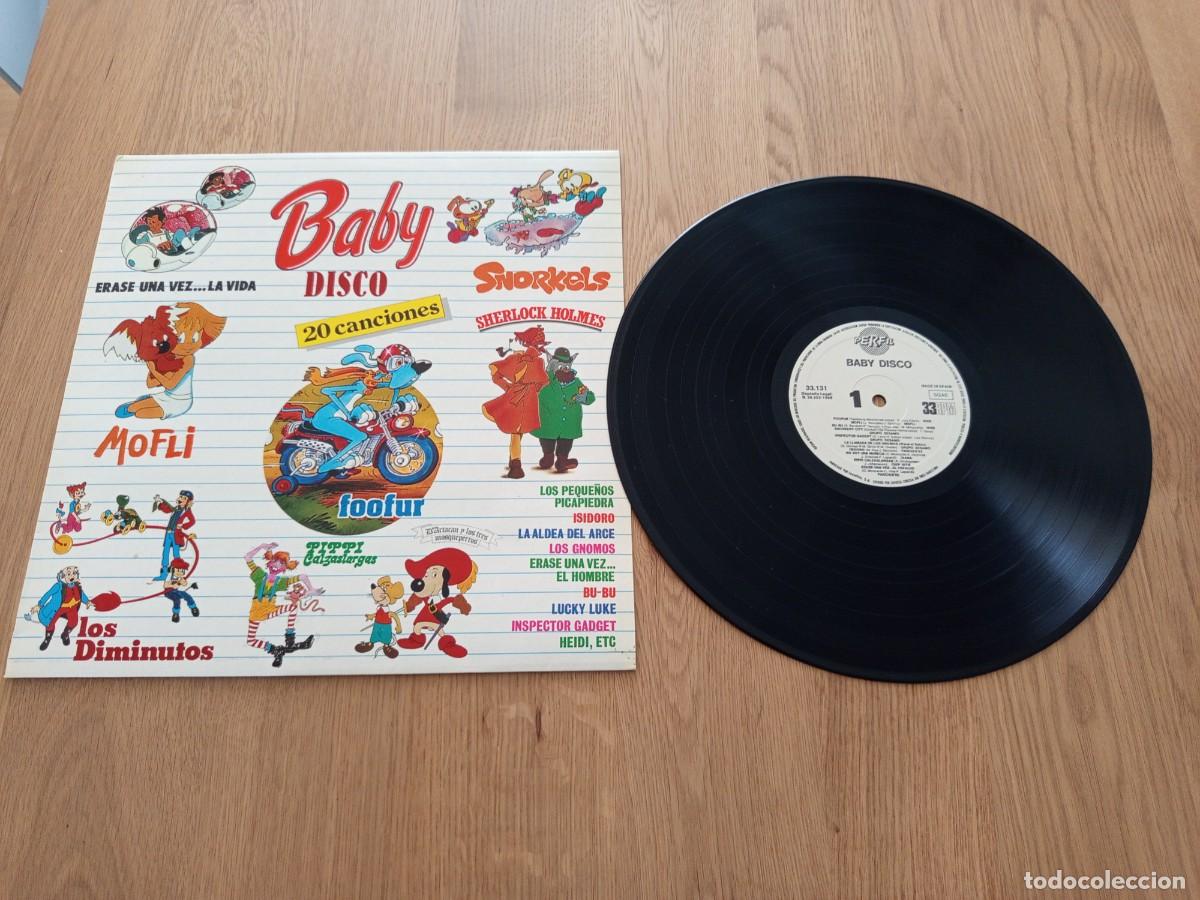 Discos de vinilo: RARO LP. BABY DISCO 20 CANCIONES / SELLO PERFIL LP 33 131 / A&Ntilde;O 1988 / NINS/PARCHIS/GRUPO SESAMO....