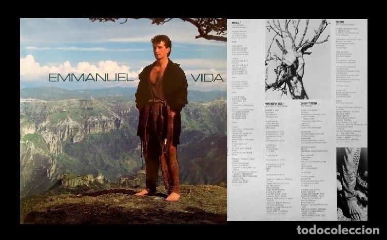 Discos de vinilo: [LP VINILO]. EMMANUEL. VIDA. - Foto 2