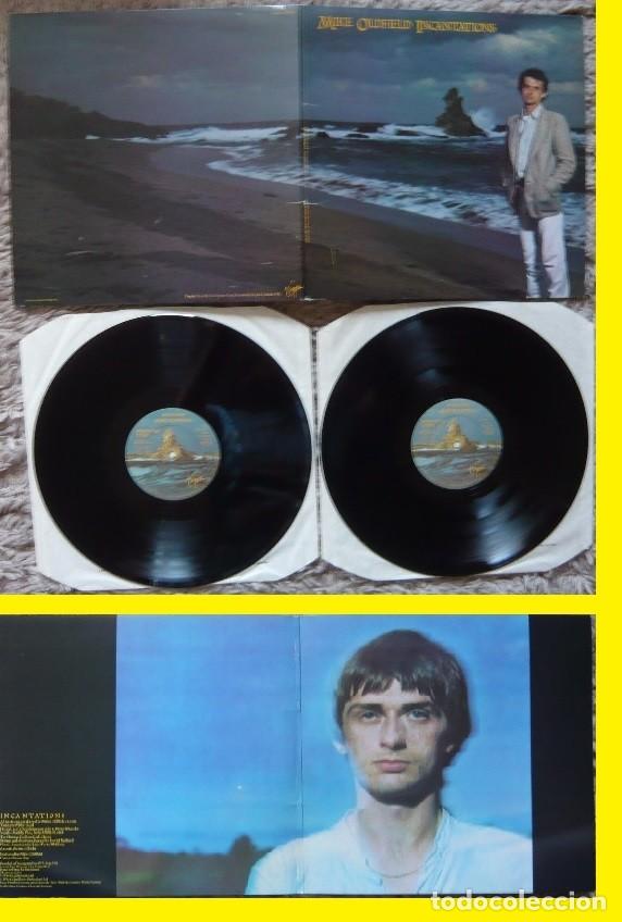 Discos de vinilo: MIKE OLDFIELD, incantations 1978 - 2LPs RARA 1&ordf; EDIC SCANDINAVIA Virgin PROG !! TODO EXC
