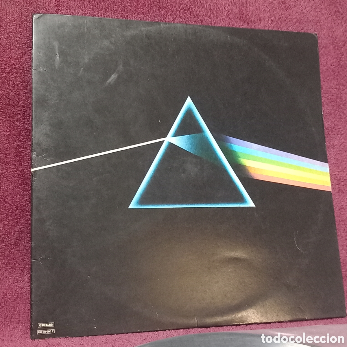 Discos de vinilo: LP PINK FLOYD-THE DARK SIDE OF THE MOON(1973 SPAIN)pocas se&ntilde;ales