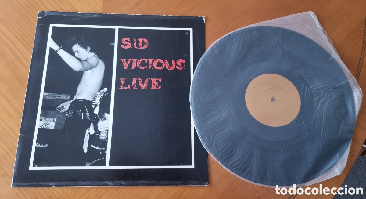 Discos de vinilo: Disco Pirata Sid Vicious Sex Pistols original ved foto