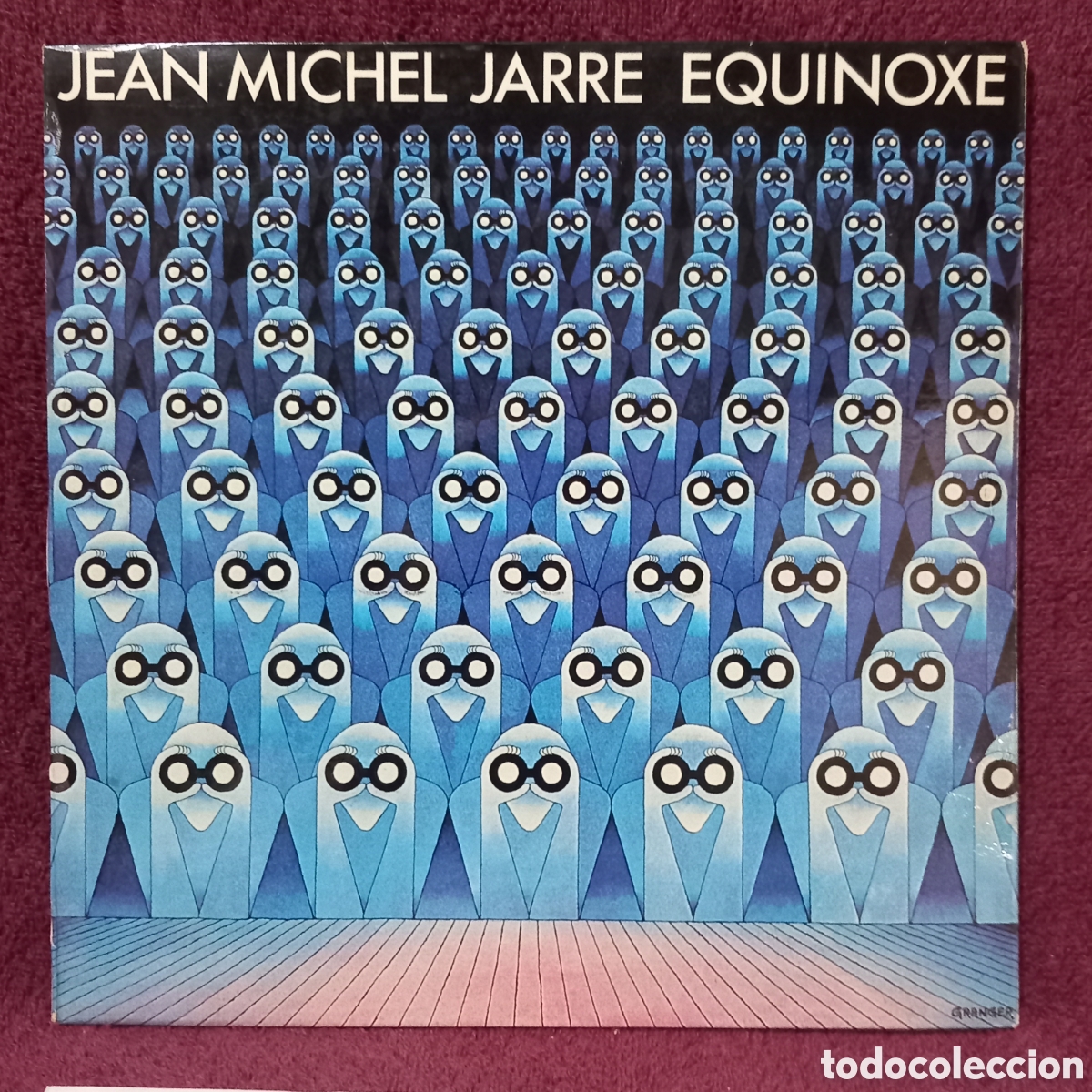 Discos de vinilo: LP JEAN-MICHELE JARRE-EQUINOX(1978 SPAIN)pocas se&ntilde;ales