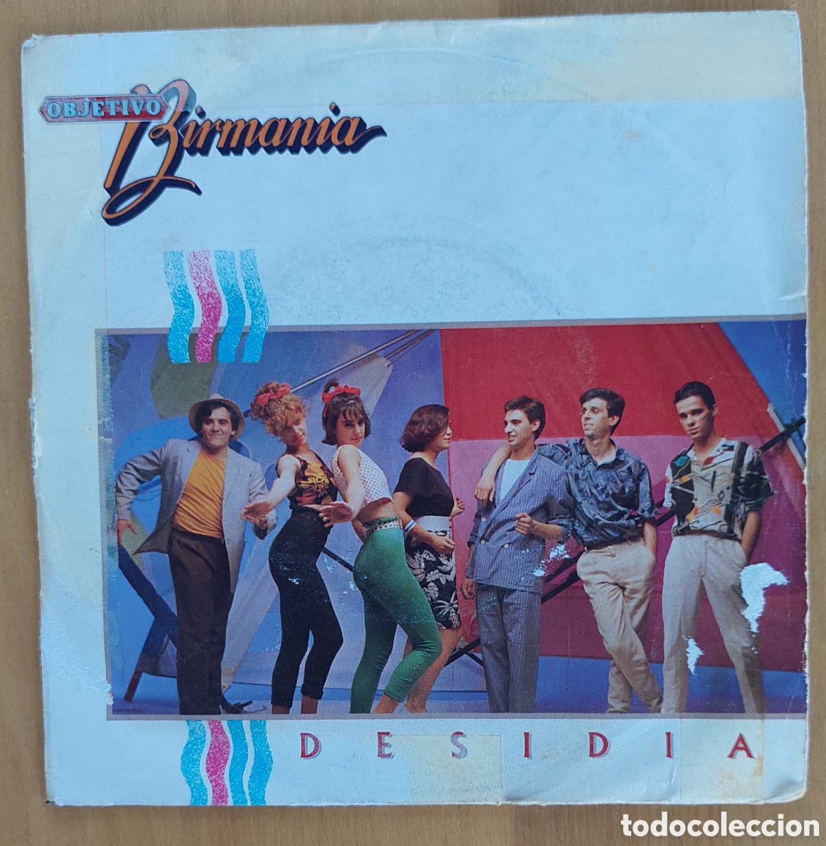 Discos de vinilo: OBJETIVO BIRMANIA DESIDIA WEA 1984