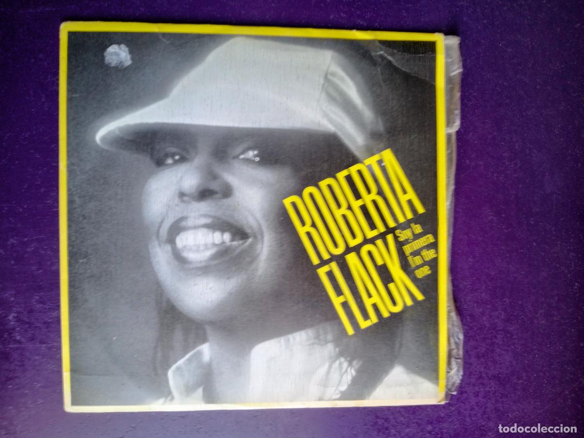 Discos de vinilo: Roberta Flack &ndash; I'm The One (Soy La Primera) - Sg ATLANTIC 1982 PROMO - ELECTRONICA DISCO FUNK