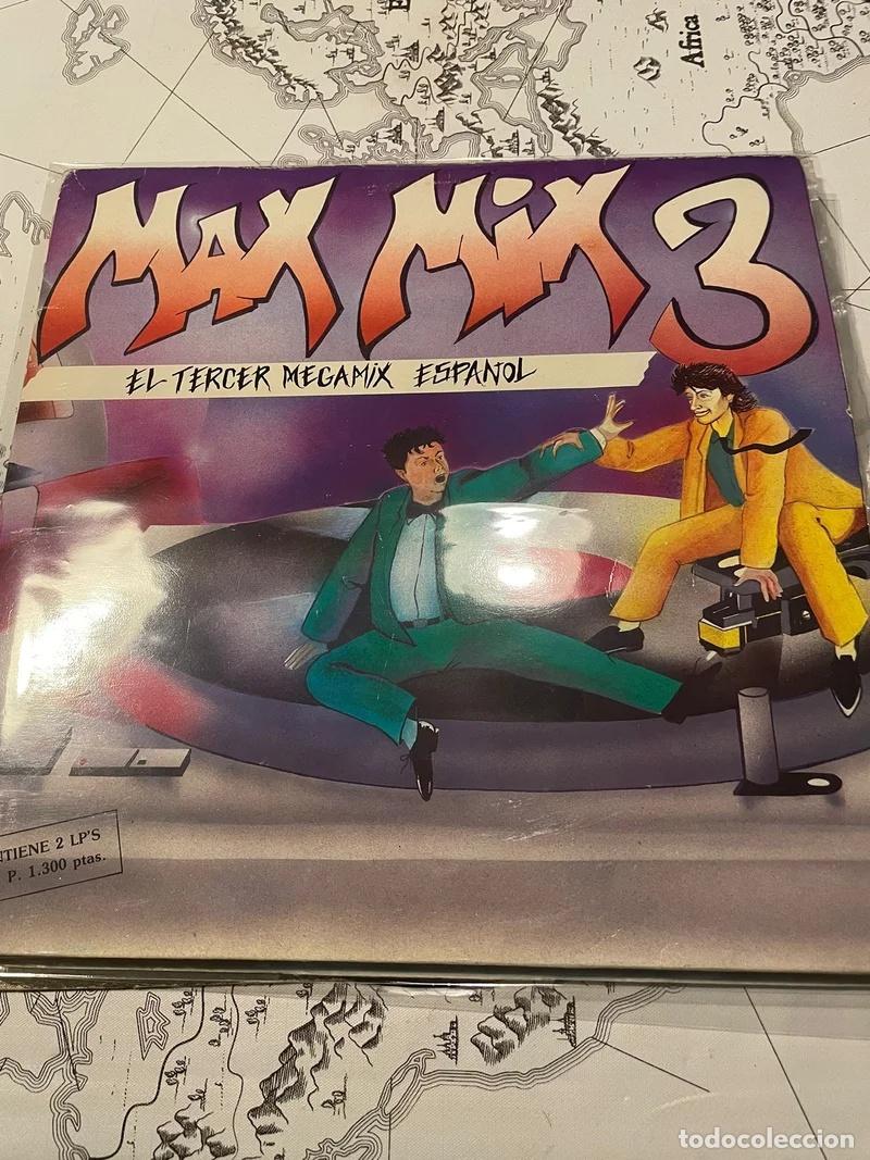 Discos de vinilo: Vinilo Max Mix 3 - El Tercer Megamix Espa&ntilde;ol