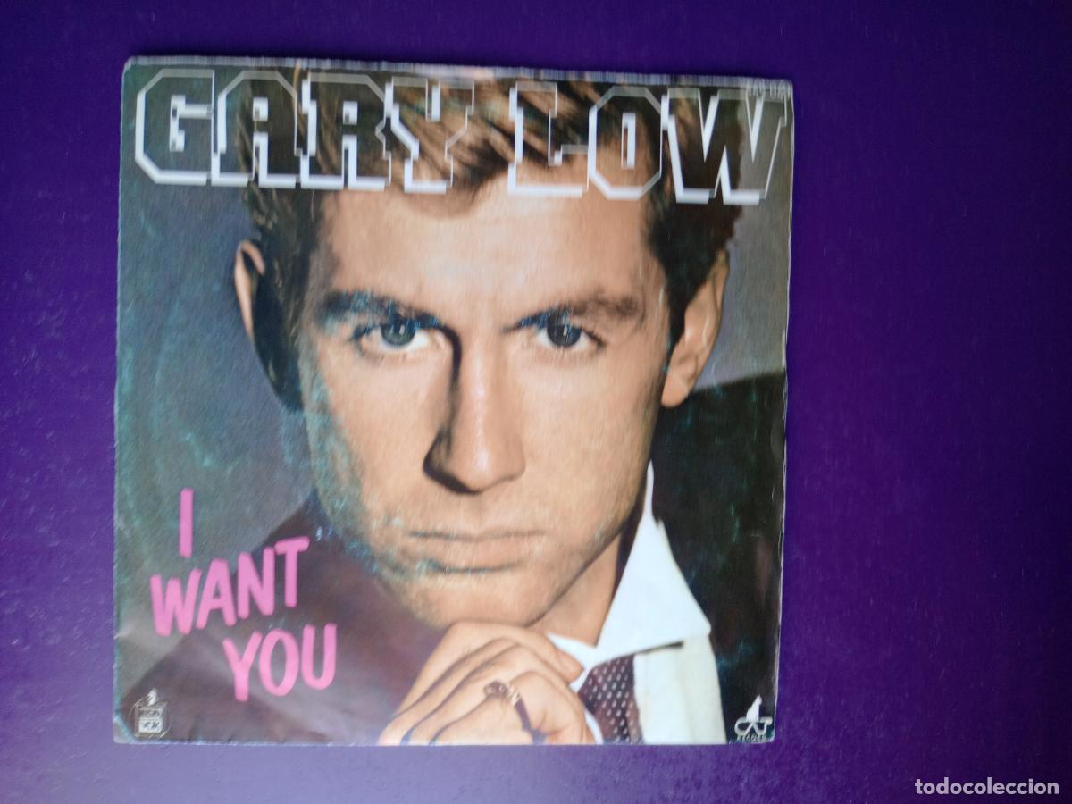 Discos de vinilo: Gary Low Sg HISPAVOX 1983 - I Want You +1 ELECTRONICA ITALODISCO 80'S - ITALIA DISCO POP