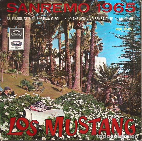 Discos de vinilo: EP SAN REMO 1965 LOS MUSTANG REGAL
