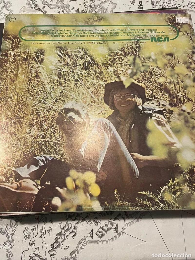 Discos de vinilo: Vinilo John Denvers Greatest Hits - Foto 2