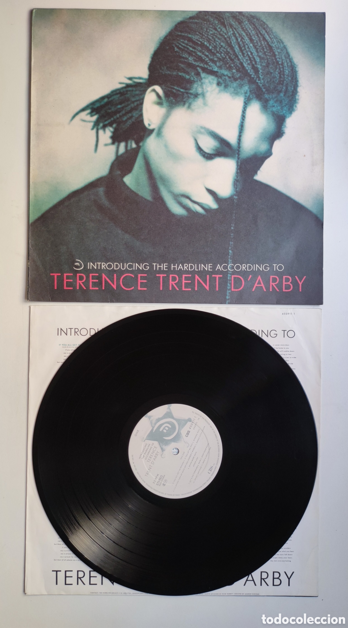 Discos de vinilo: LP 1987 - TERENCE TRENT D'ARBY / INTRODUCING THE HARDLINE ACCORDING TO - CBS RECORDS 1987 LP