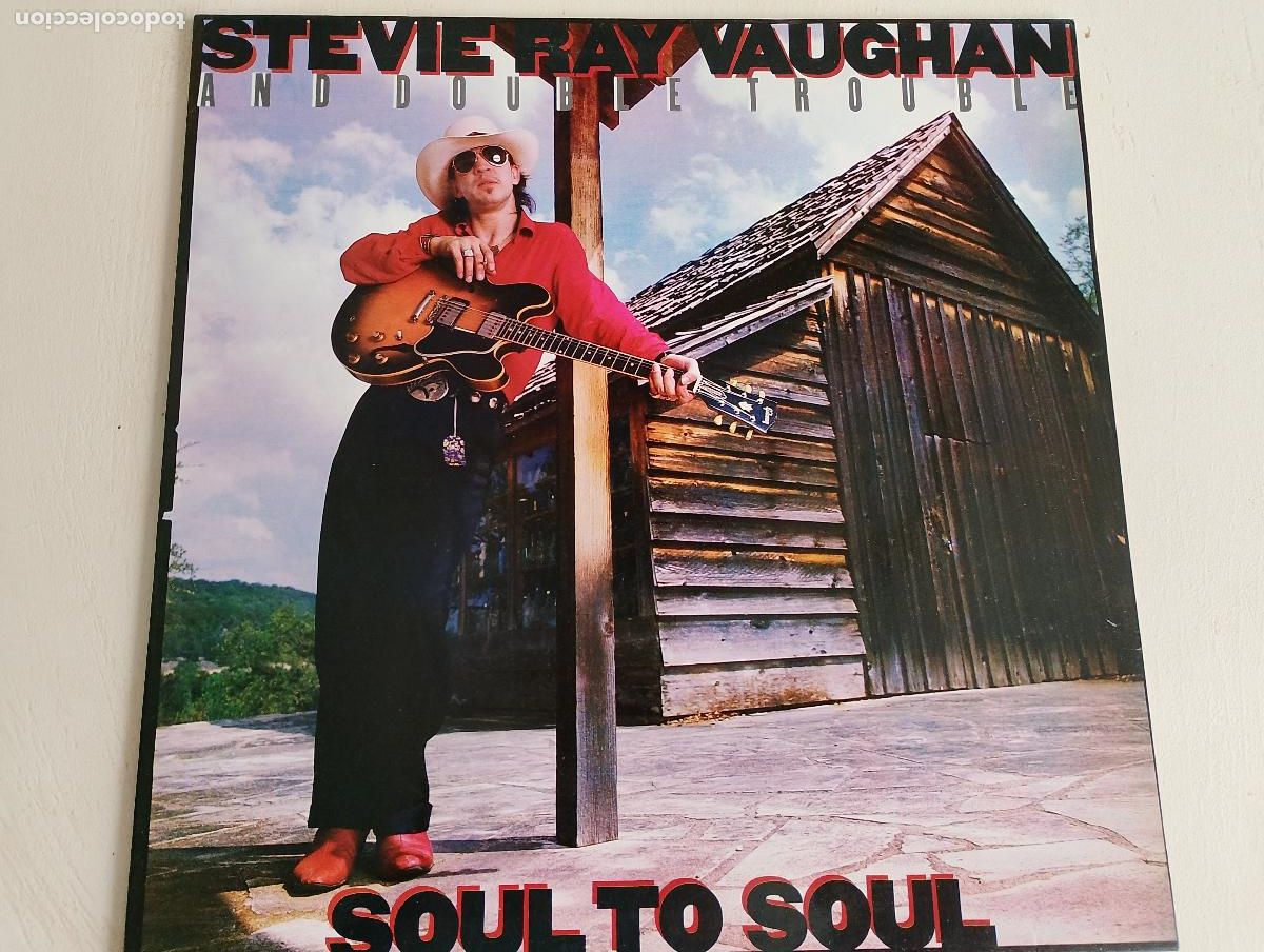 Discos de vinilo: Stevie Ray Vaughan And Double Trouble* &ndash; Soul To Soul, Blues Rock, 1990