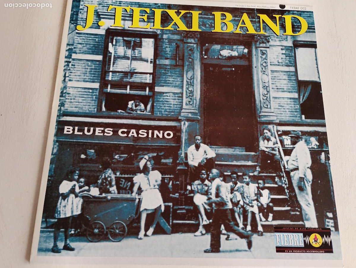 Discos de vinilo: J. Teixi Band &ndash; Blues Casino, 1998,Blues