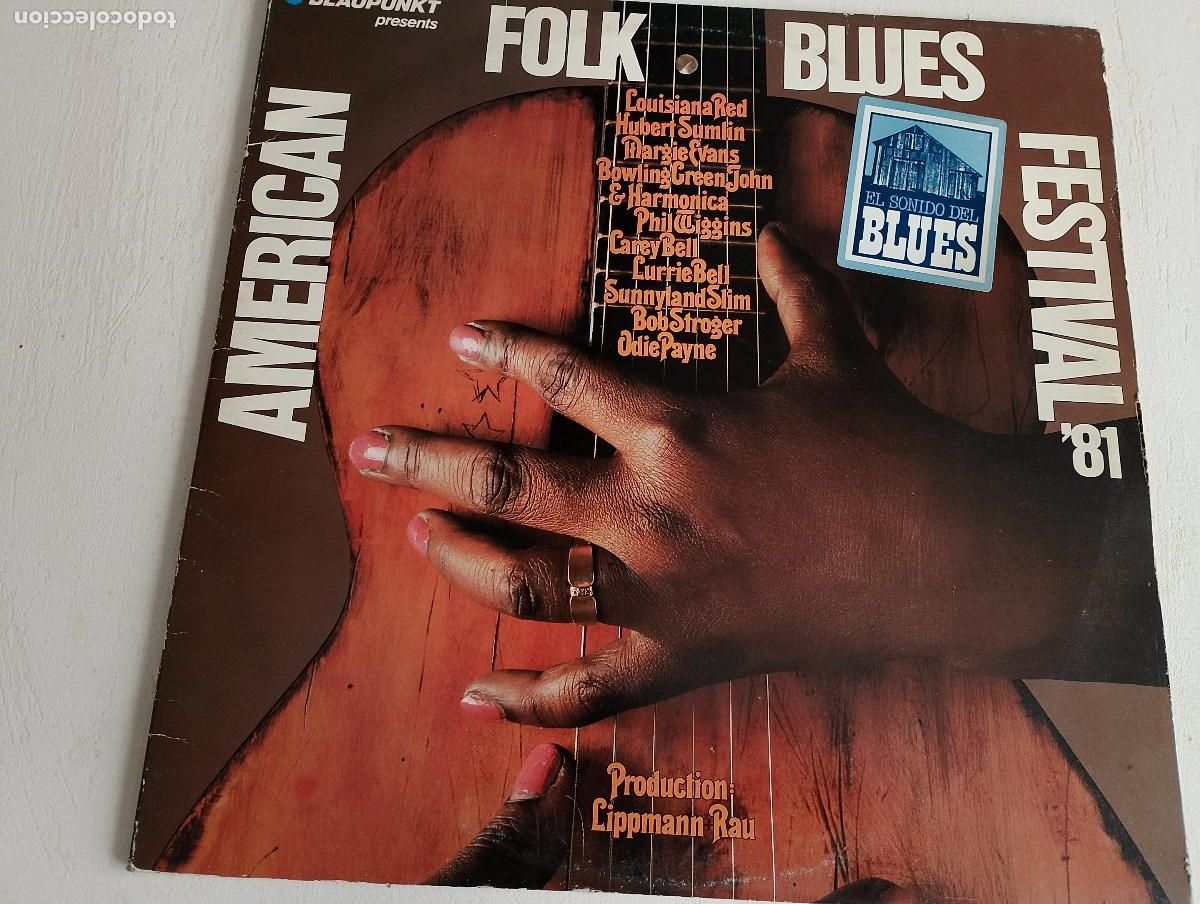 Discos de vinilo: American Folk Blues Festival '81, 2 LPS ED ESPA&Ntilde;OLA 1982, Blues