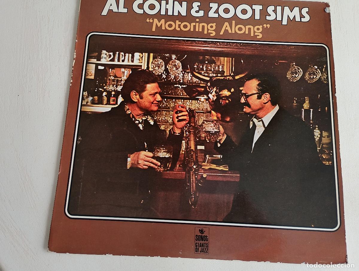 Discos de vinilo: Al Cohn & Zoot Sims &ndash; Motoring Along ed espa&ntilde;ola 1976, Jazz,Post Bop, Cool Jazz, Swing