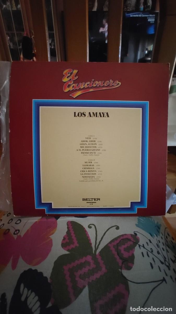 Discos de vinilo: LOS AMAYA-LP EL CANCIONERO - Foto 2