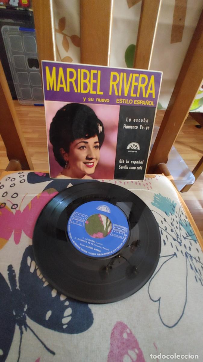 Discos de vinilo: MARIBEL RIVERA-EP LA ESCOBA +3