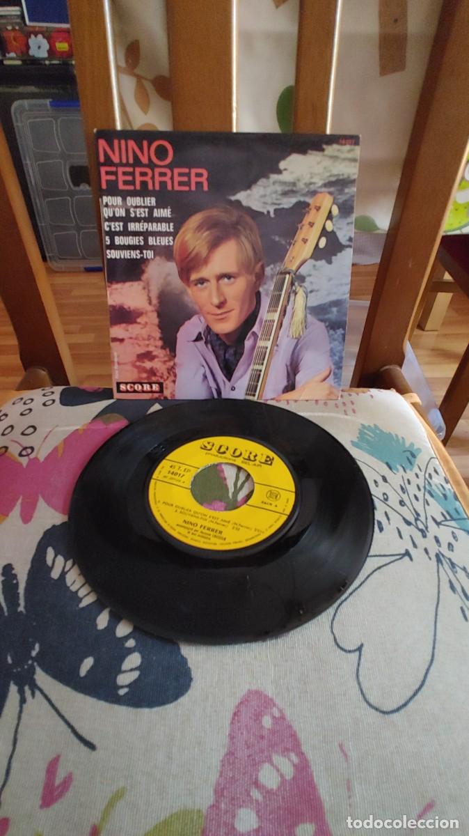 Discos de vinilo: NINO FERRER-EP Pour Oublier Qu'On S'Est Aim&eacute; +3