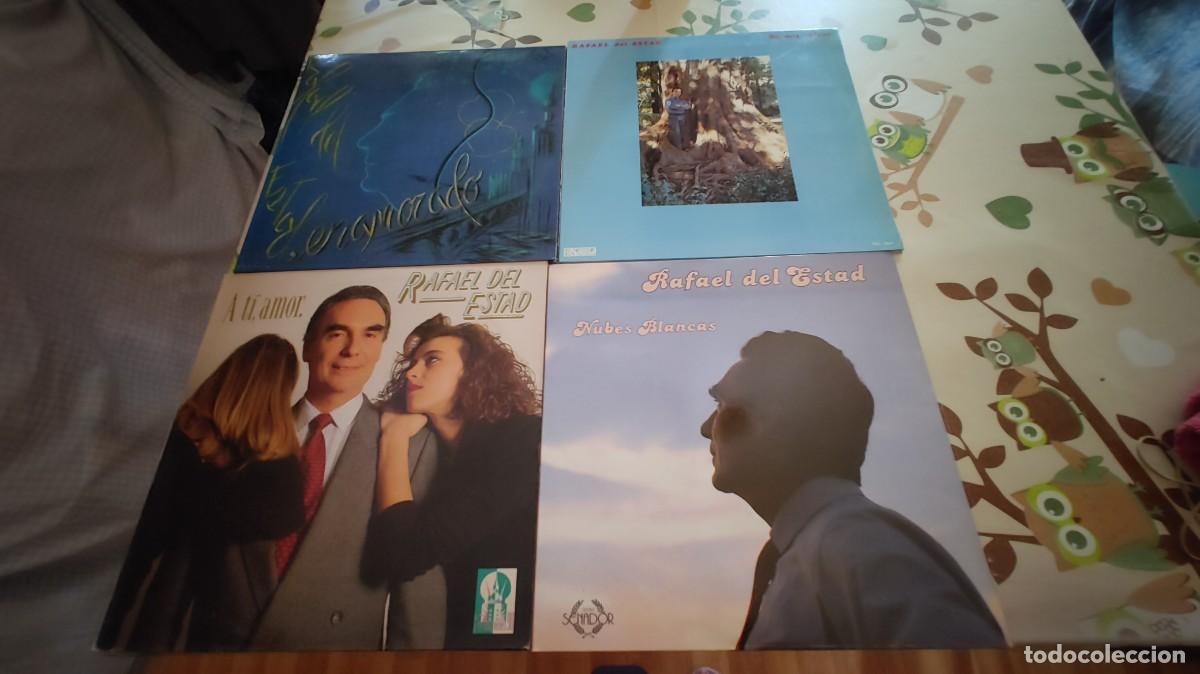 Discos de vinilo: RAFAEL DEL ESTAD-LOTE DE 4 LPS