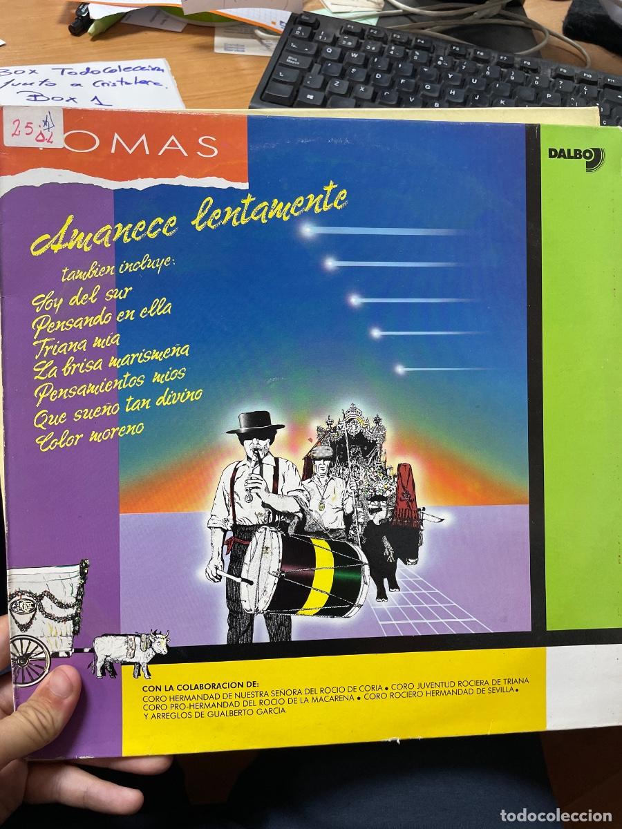 Discos de vinilo: Tom&aacute;s amanece lentamente vinilo