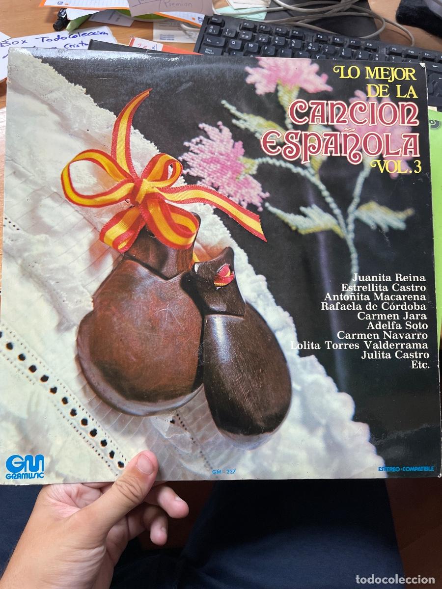 Discos de vinilo: Lo mejor de la canci&oacute;n espa&ntilde;ola vol 3 vinilo