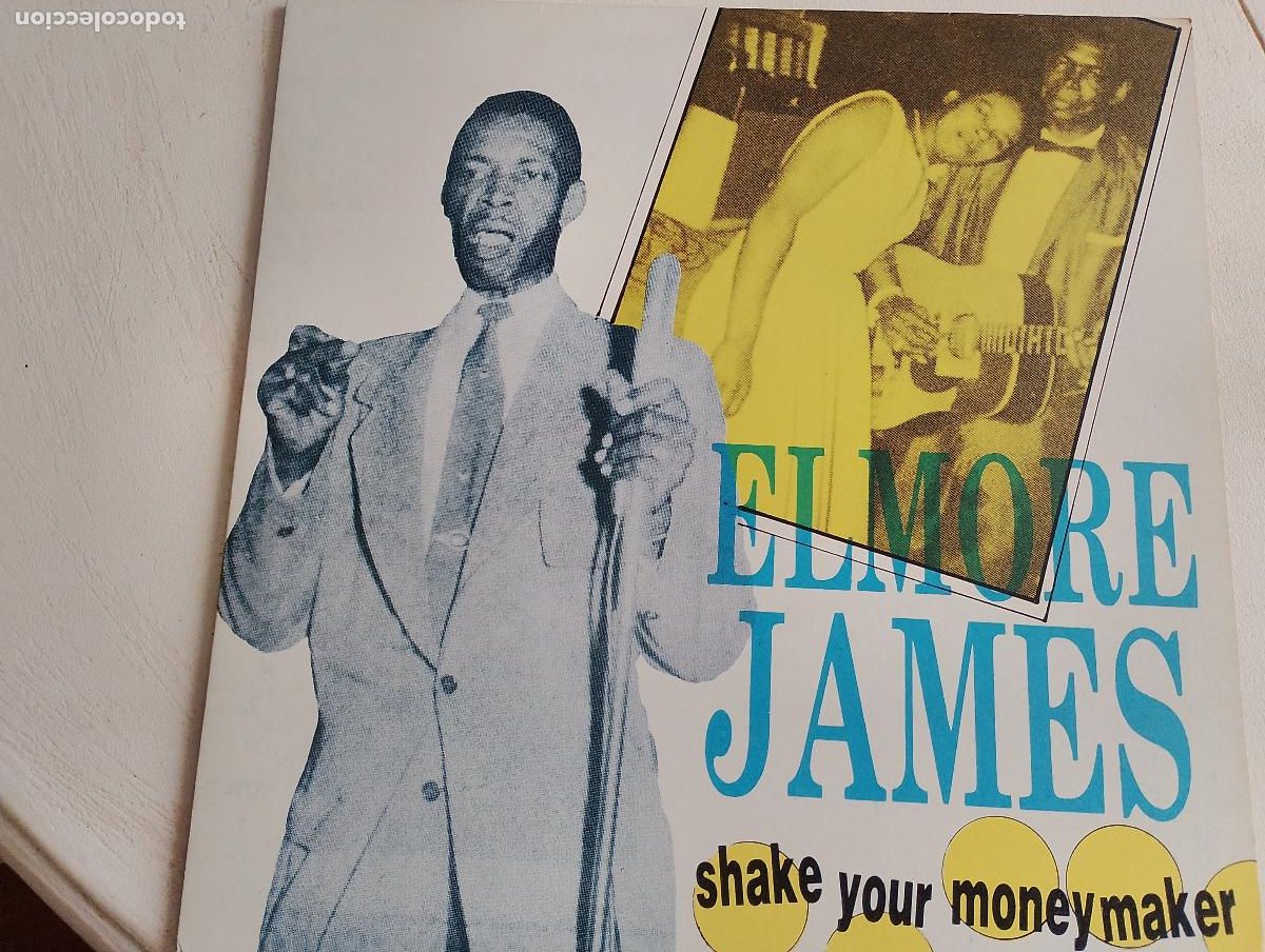Discos de vinilo: Elmore James &ndash; Shake Your Moneymaker, 1991, 2 LPS Blues