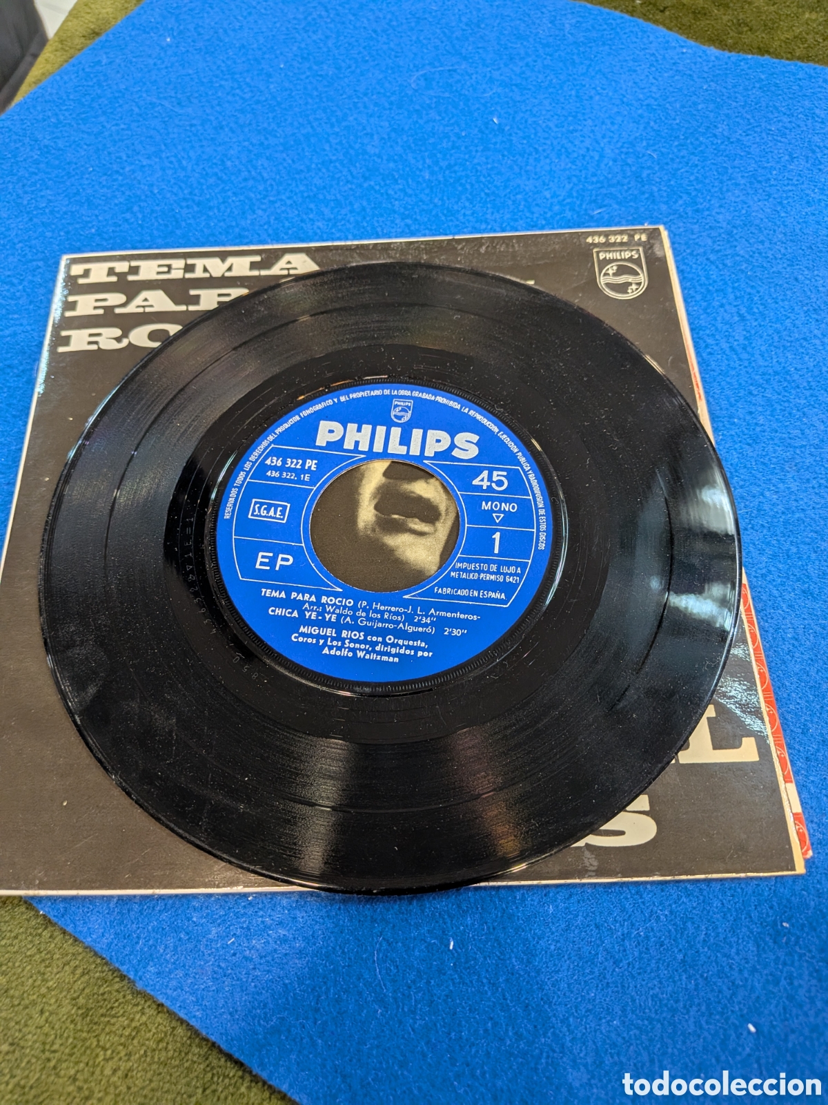Discos de vinilo: Singles Miguel Rios, 1965. Philips. REF-2092. ca3 - Foto 5