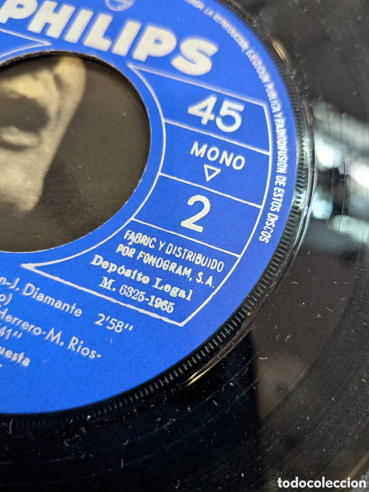 Discos de vinilo: Singles Miguel Rios, 1965. Philips. REF-2092. ca3 - Foto 7