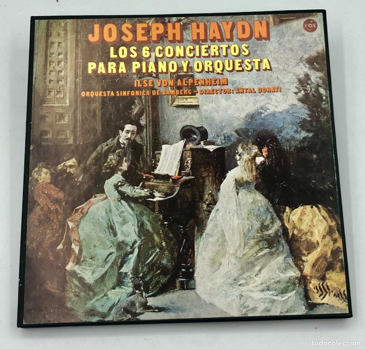 Discos de vinilo: Caja 3 LP Haydn Los 6 Conciertos Para Piano - Ilse Von Alpenheim Dorati - Hispavox VOX (1979)