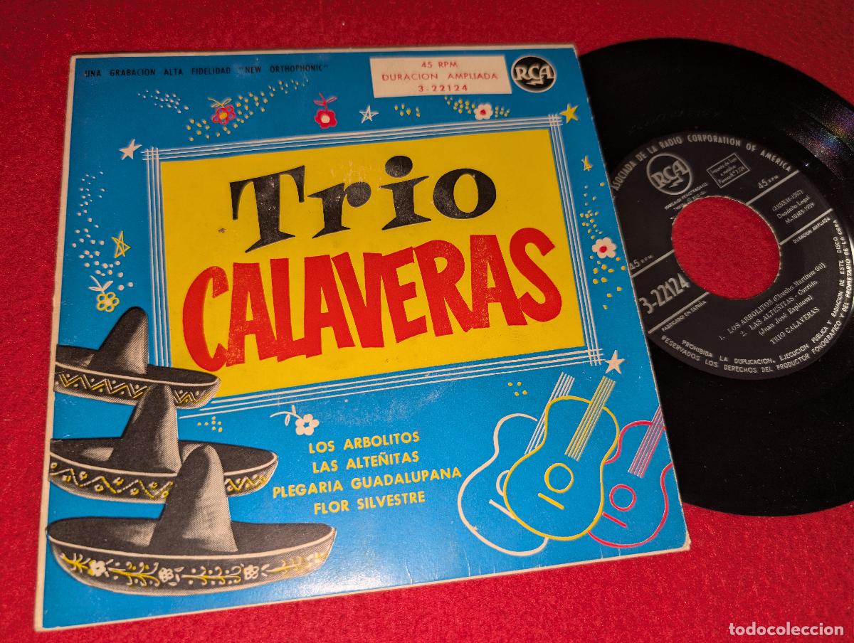 Discos de vinilo: TRIO CALAVERAS Los arbolitos/Las alte&ntilde;itas +2 EP 7'' 1959 RCA ESPA&Ntilde;A SPAIN