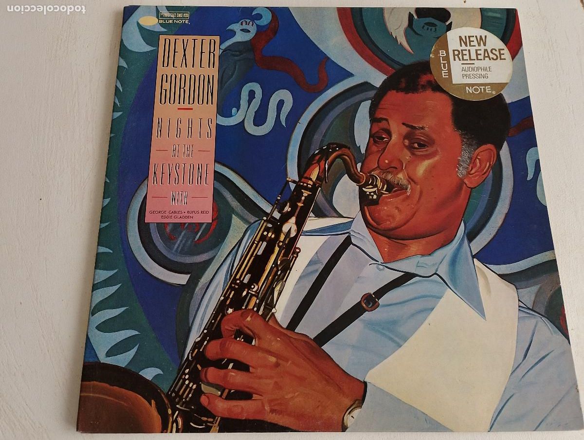 Discos de vinilo: Dexter Gordon &ndash; Nights At The Keystone,1985, 2 LPS, JAZZ