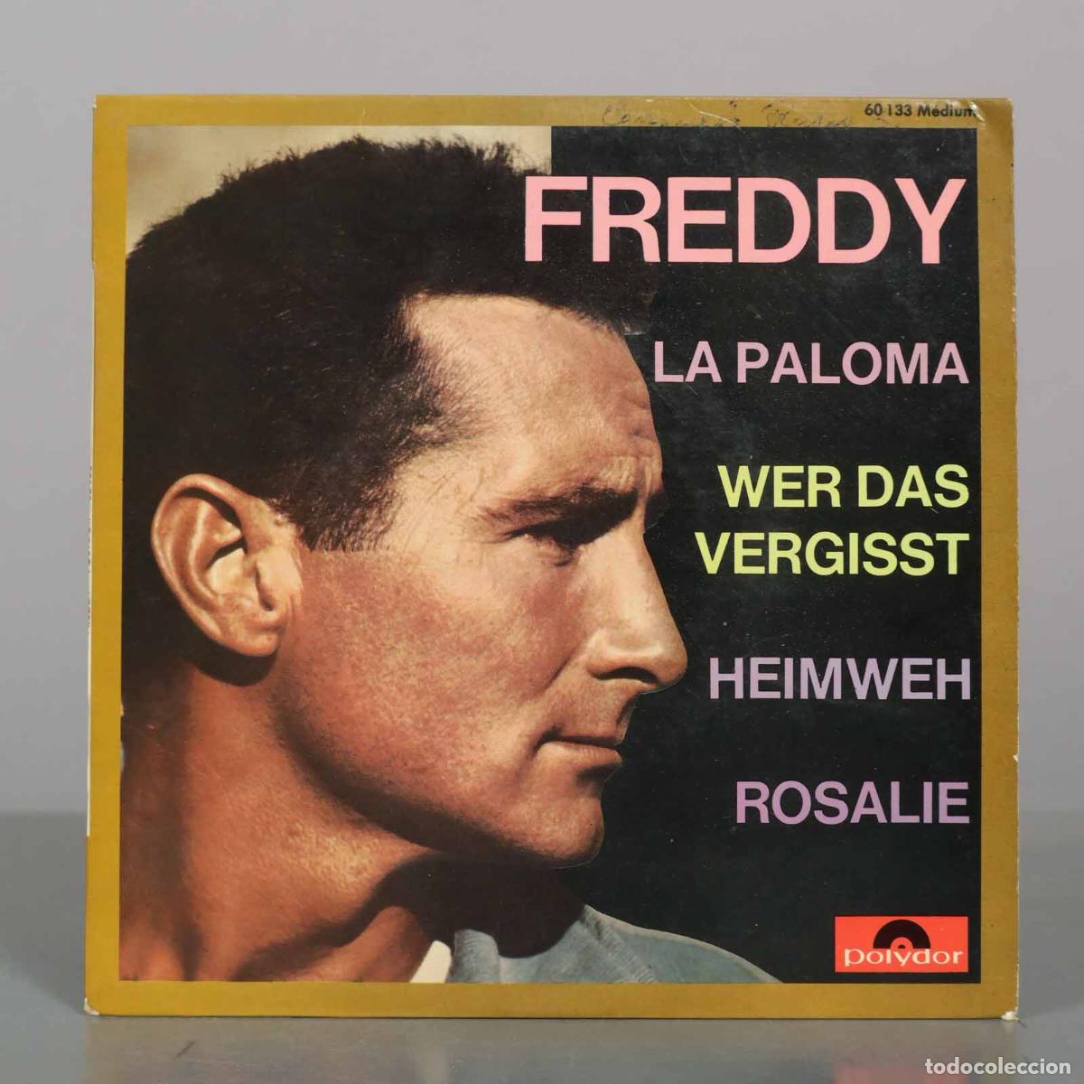 Discos de vinilo: EP. Freddy &ndash; La Paloma