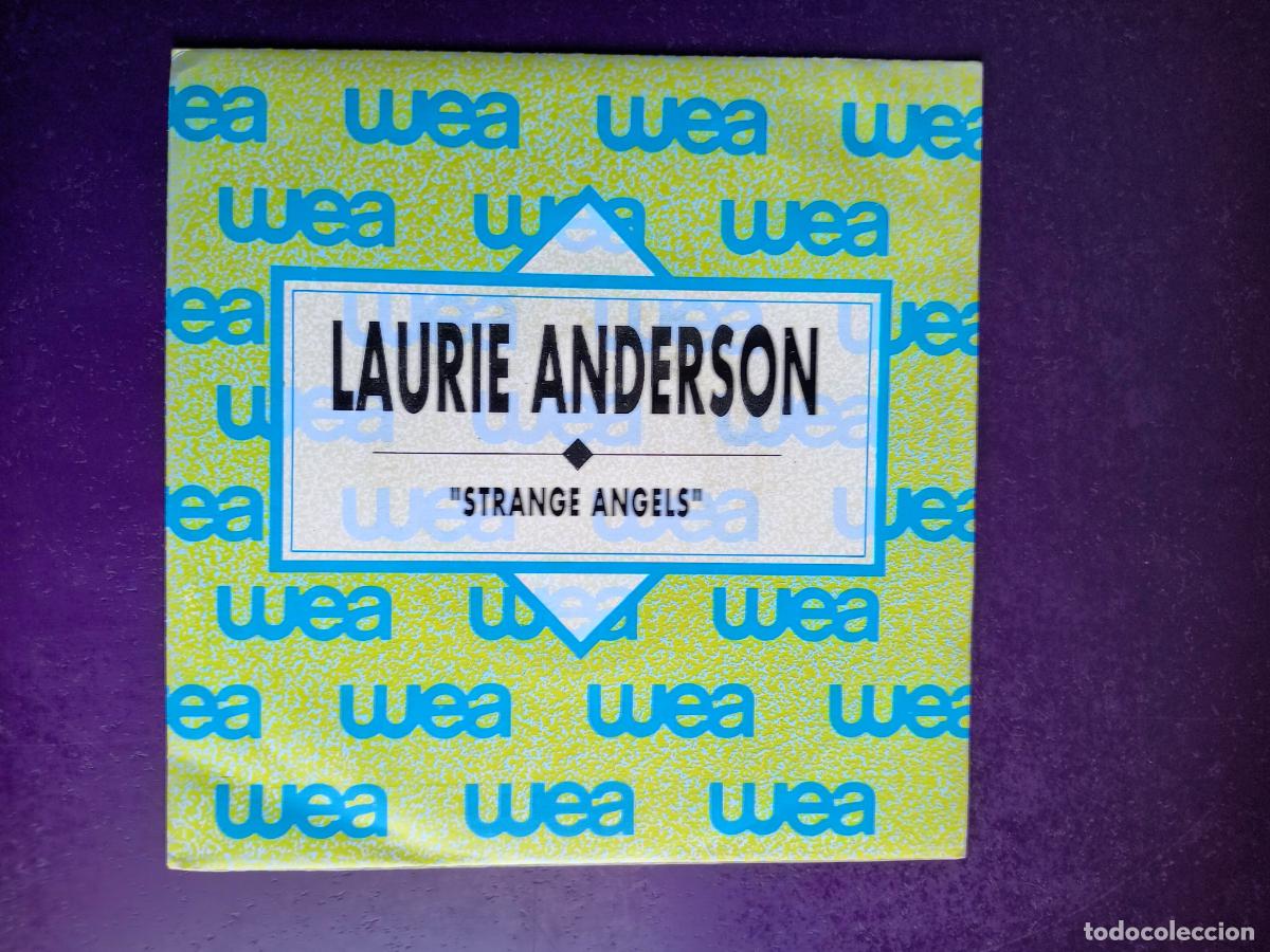 Discos de vinilo: Laurie Anderson &ndash; Strange Angels - Sg WARNER 1989 - ROCK 80'S POESIA