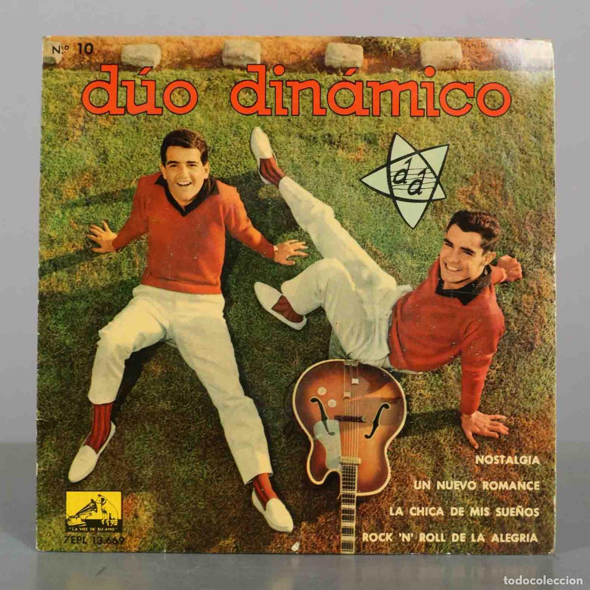 Discos de vinilo: EP. D&uacute;o Din&aacute;mico &ndash; Nostalgia / La Chica De Mis Sue&ntilde;os / Rock 'n' Roll De La Alegria / Un Nuevo