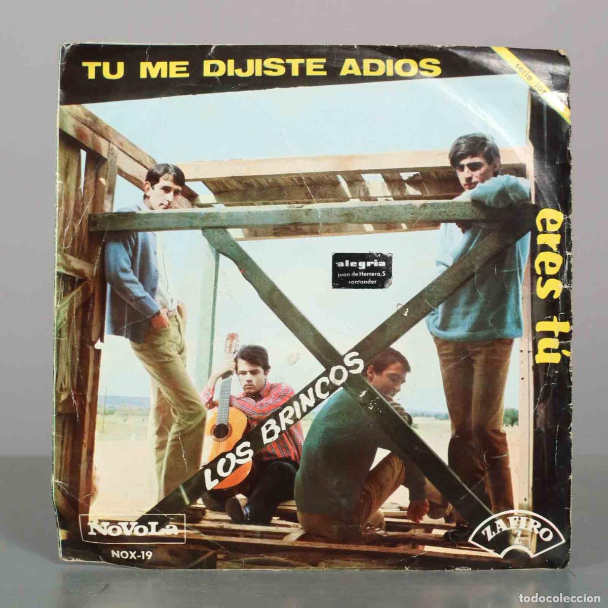 Discos de vinilo: SINGLE. Los Brincos &ndash; Tu Me Dijiste Adios / Eres Tu
