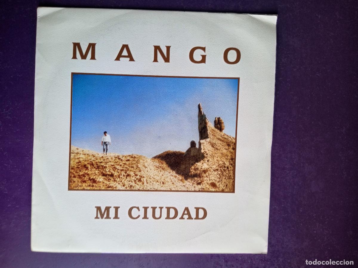 Discos de vinilo: Mango &ndash; Mi Ciudad - Sg SANNI 1991 - DISCO ITALIA 90'S, ITALODISCO