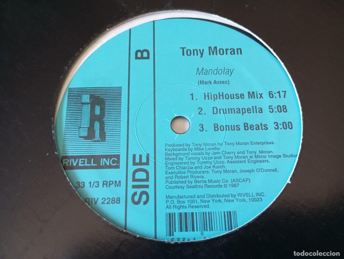 Discos de vinilo: Tony Moran &ndash; Mandolay - 1992 - Foto 2