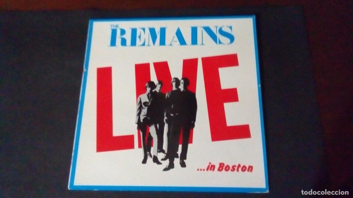 Discos de vinilo: LP-THE REMAINS-LIVE...IN BOSTON-DISCO COMO NUEVO