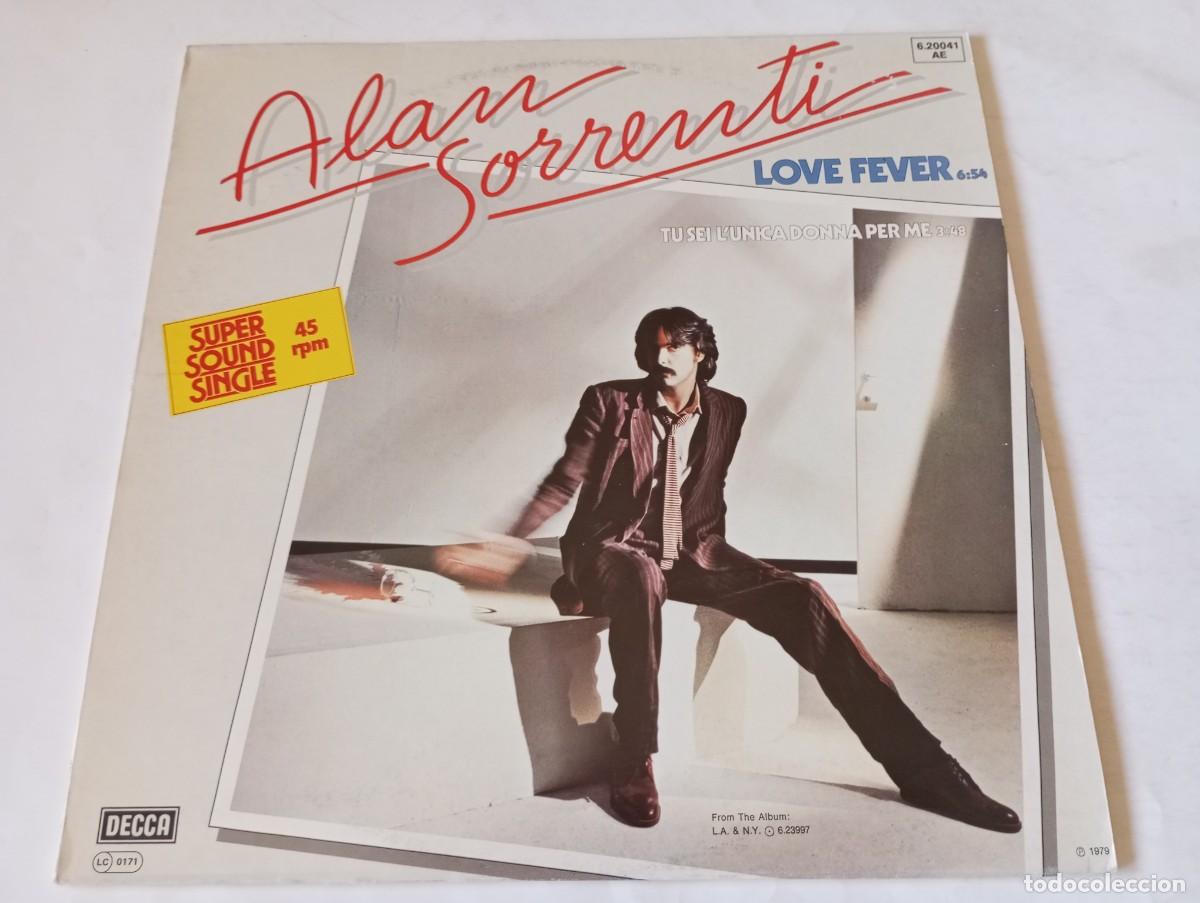 Discos de vinilo: Alan Sorrenti &ndash; Love Fever - 1979