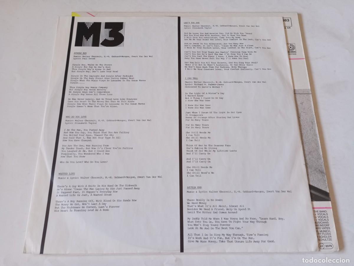 Discos de vinilo: M3 &ndash; Single Boys - LP - 1982 - Foto 3