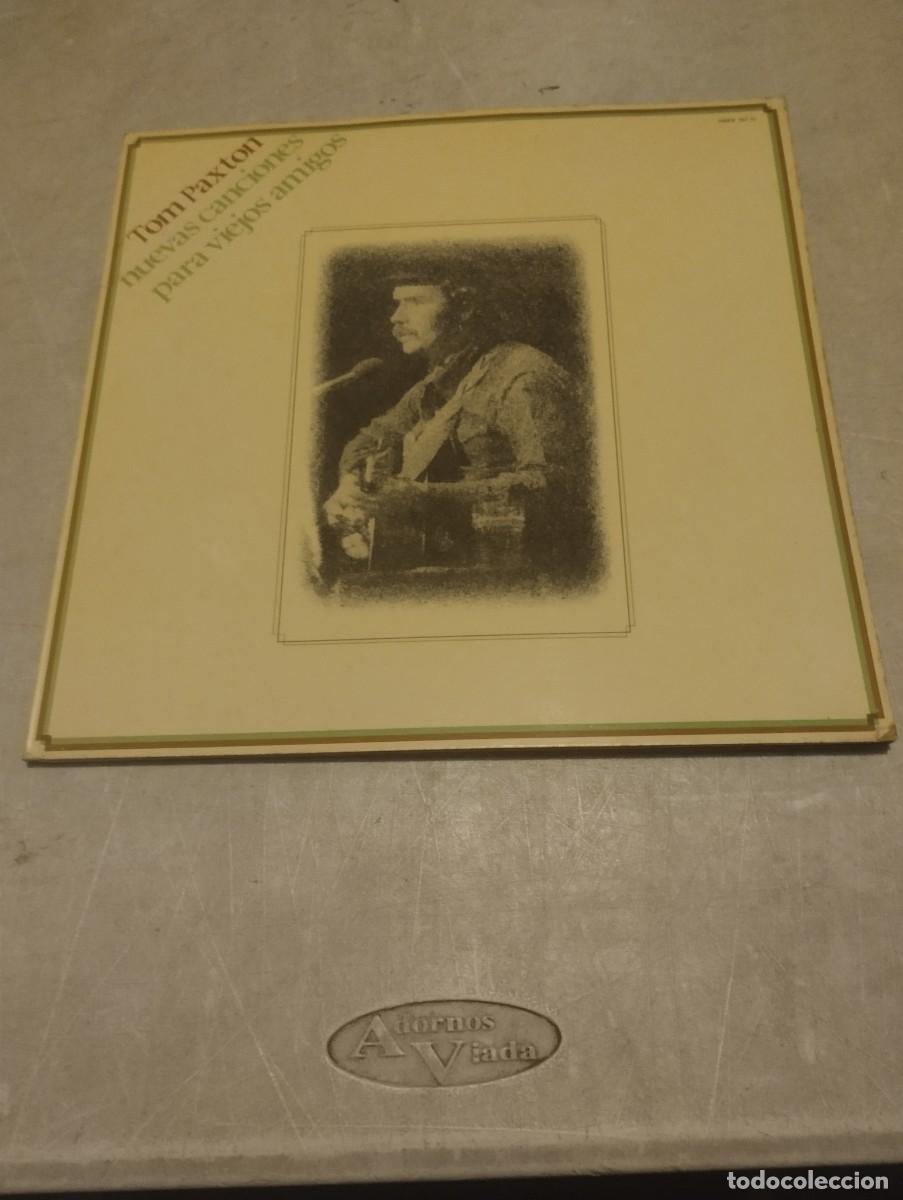 Discos de vinilo: TOM PAXTON LP NUEVAS CANCIONES PARA VIEJOS AMIGOS ESP.1973 PORTADA ABIERTA