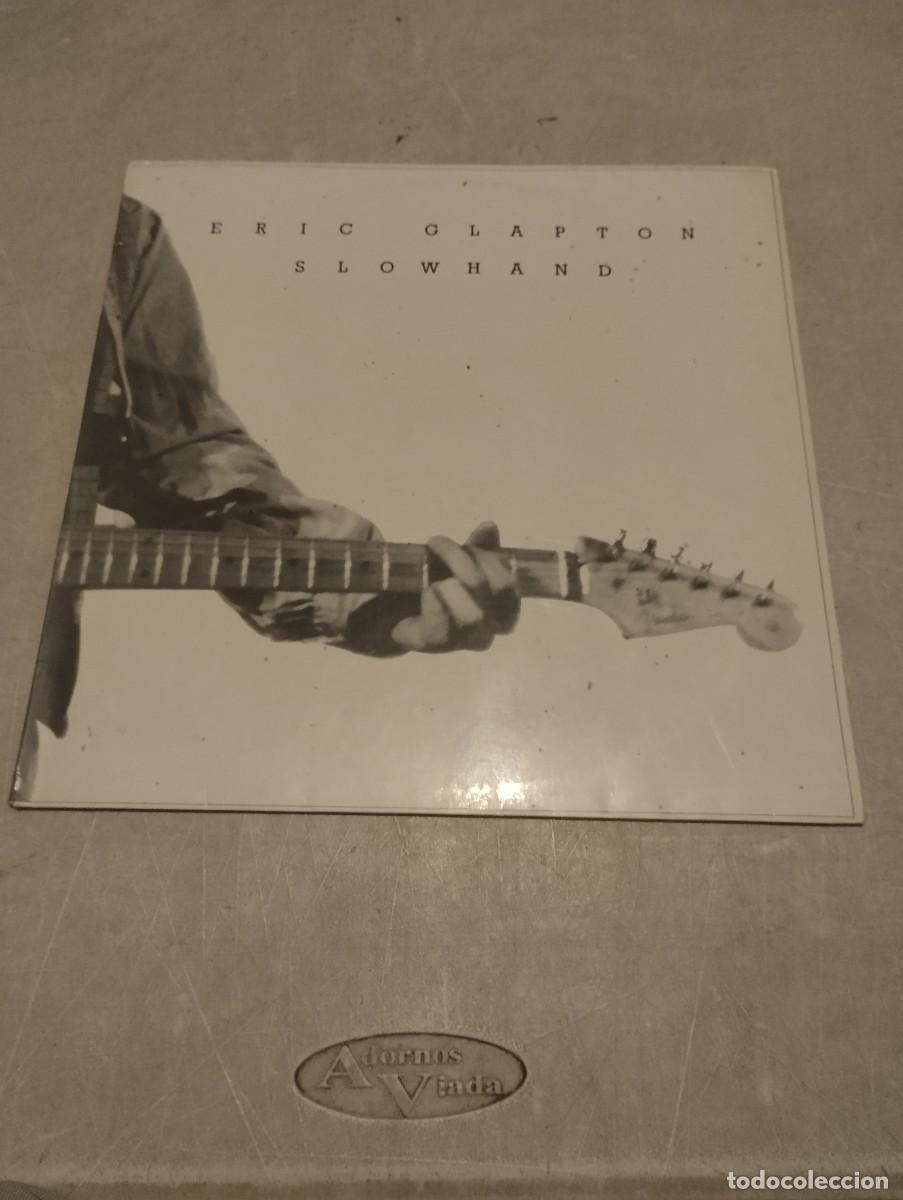 Discos de vinilo: ERIC CLAPTON LP SLOW HAND ESP.1985