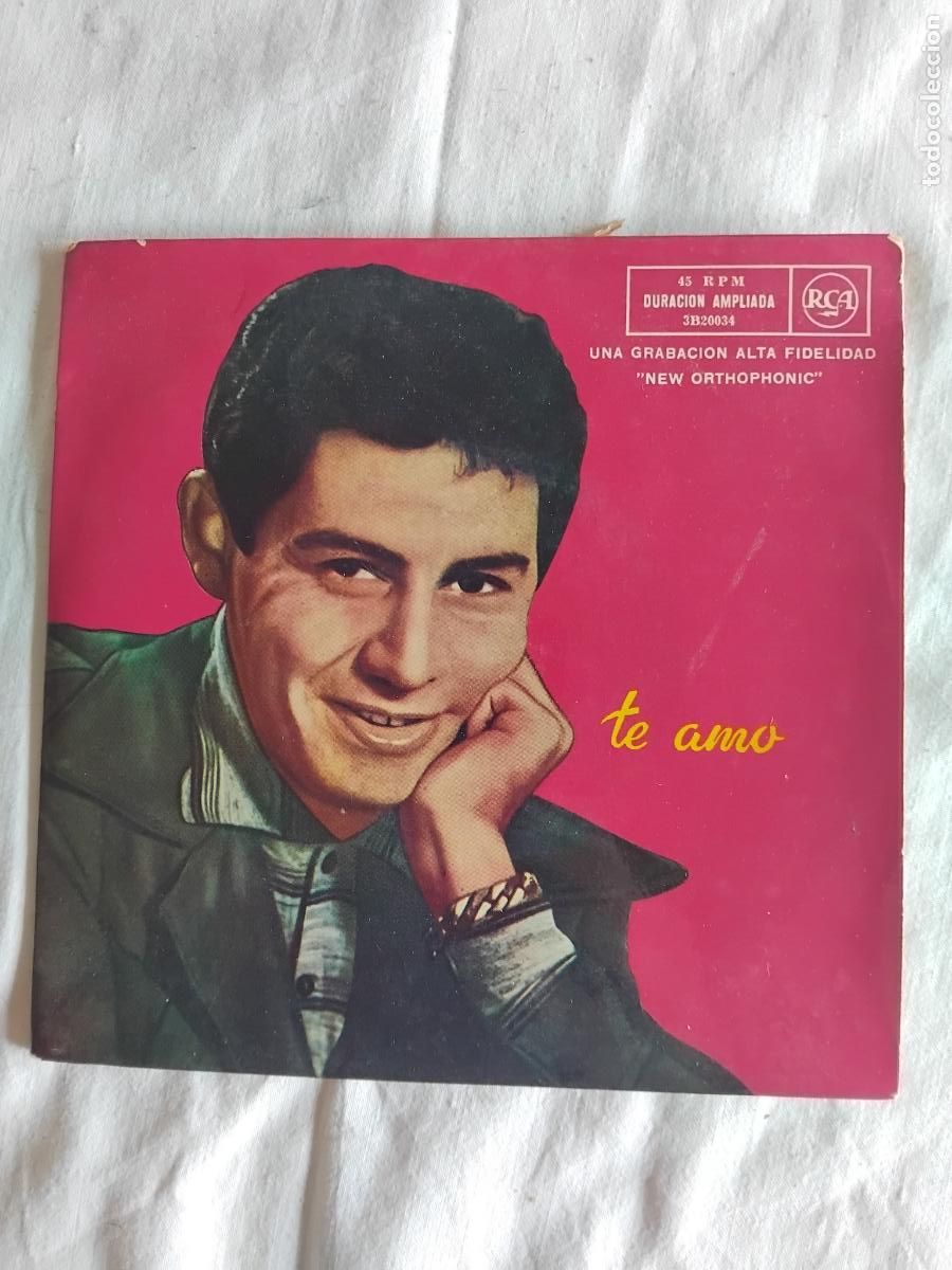 Discos de vinilo: EDDIE FISHER. TE AMO. DOBLE EP RCA.