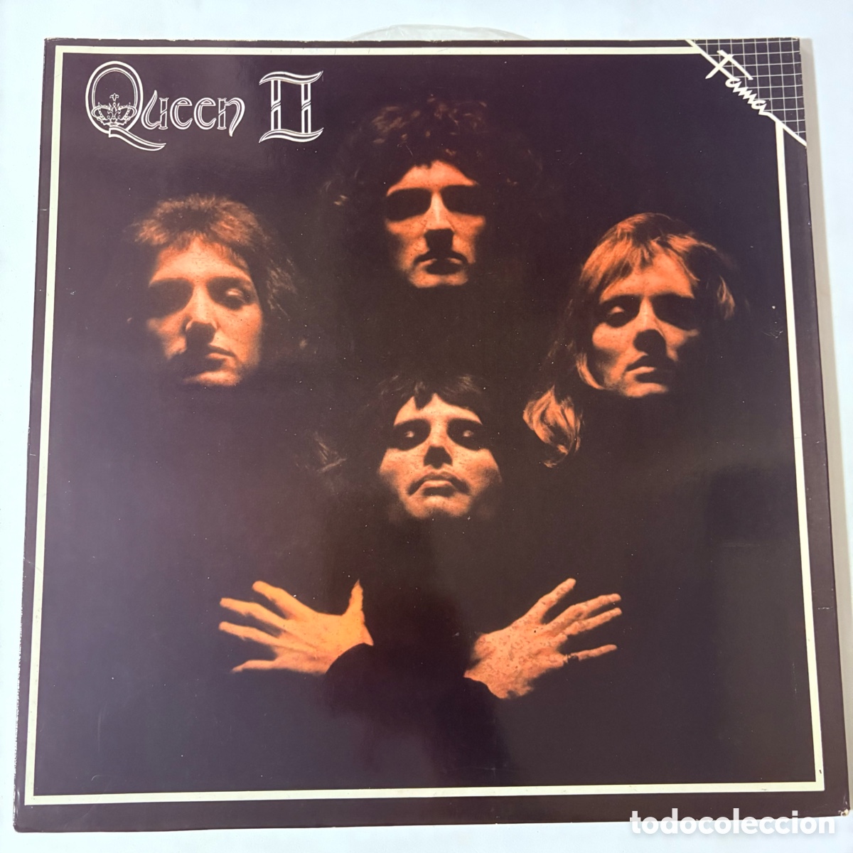Discos de vinilo: Lp queen II edici&oacute;n espa&ntilde;ola de 1985